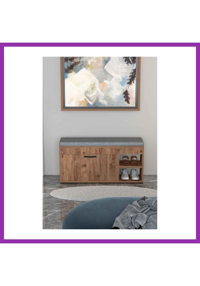 Bezos Ayakkabılık Minderli Bench Dolap Çok Amaçlı Raflı Puflu Oturaklı Ayakkabı Dolabı 192 Atlantik Çam Bty Bezos Ayakkabılık Minderli Bench Dolap Çok Amaçlı Raflı Puflu Oturaklı Ayakkabı Dolabı 192 Atlantik Çam Bty