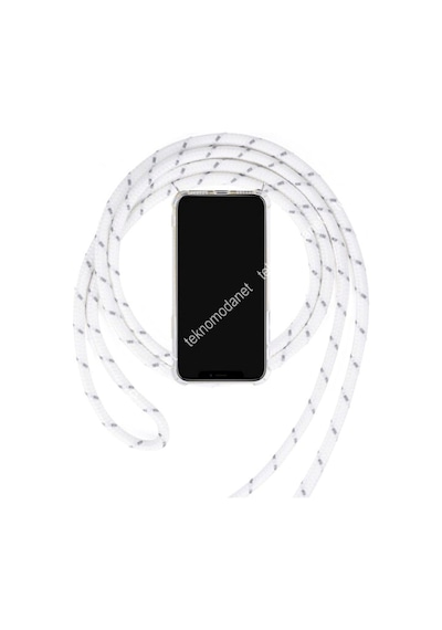 Teknomoda Samsung Uyumlu Galaxy S20 Plus (+) Seffaf Boyun Omuz Askili Ipli Kilif 446922672