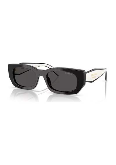 Prada Pr B05s 09q08z 53 Kadın Geometrik Siyah Kemik Güneş Gözlüğü Siyah