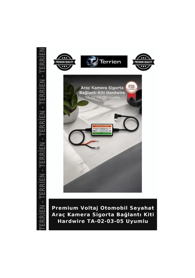 Premium Voltaj Otomobil Seyahat Araç Kamera Sigorta Bağlantı Kiti Hardwire Ta-02-03-05 Uyumlu