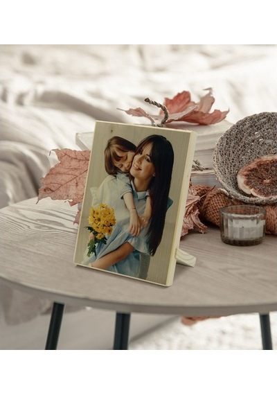 Kişiye Özel Fotoğraflı Dekoratif Ahşap Çerçeve