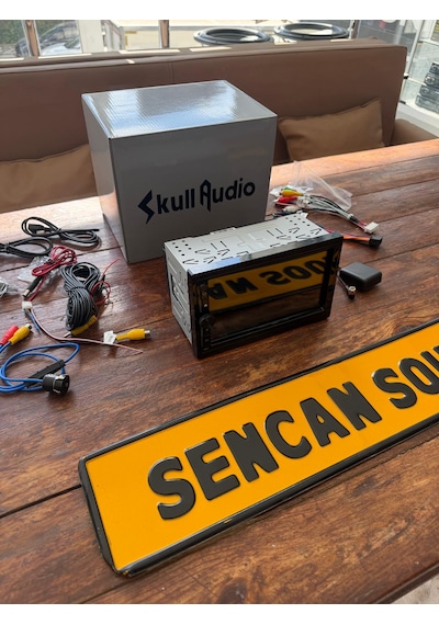 Skull Audio 7inç Carplayli Android Double Teyp 2+32gb Ahd Geri Görüş Kamera