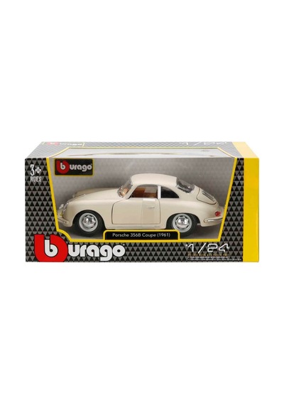 1:24 Porsche 356b Coupe 1961 Diecast Metal Model Araba Çok Renkli