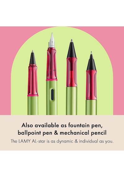 Lamy Al-star Disco Roller Kalem, Şeffaf, Ergonomik Saplı Ve Çizgi Çok Renkli