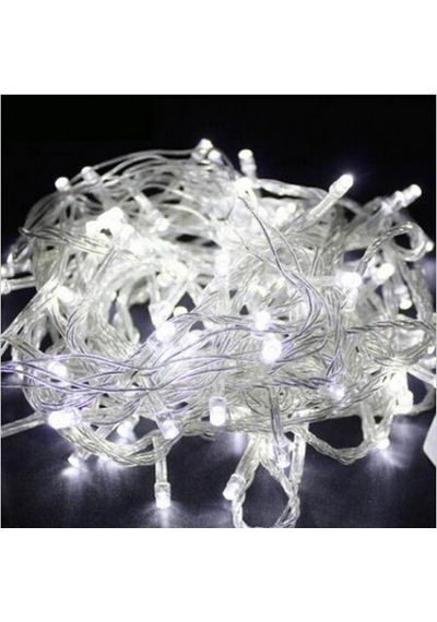Led Işık - Beyaz - 10 Mt - Fonksiyonlu - Dekoratif -  Aydınlatma