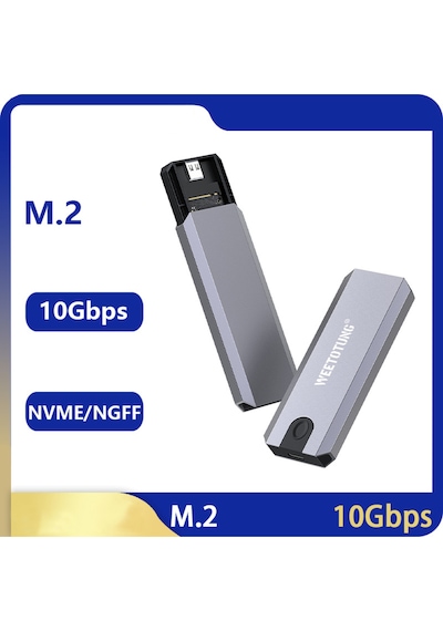 M2 Ssd Harici Okuyucu Ve Yazıcı 10gbps Type-c Harici Bellek Kart Okuyucu Nvme - Ngff Optimus