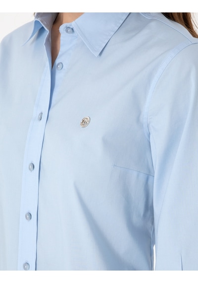 Pierre Cardin Kadın Açık Mavi Gömlek Desenli 50313589-vr003 Açık Mavi Pierre Cardin Kadın Açık Mavi Gömlek Desenli 50313589-vr003 Açık Mavi