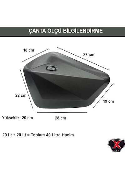 Forte Gt 70880 Prime Yan Heybe Çanta Tek Renk