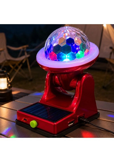 Taşınabilir Solar Rgb Led Parti Lambası Usb Şarjlı Dekoratif Aydınlatma