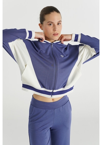 Hummel Farah Fermuarlı Sweatshırt 922175-9963 Mor