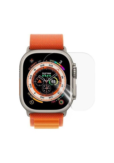 Apple Uyumlu Watch Ultra 49mm Full Ekran Nano Saat Koruyucu Narr Tpu