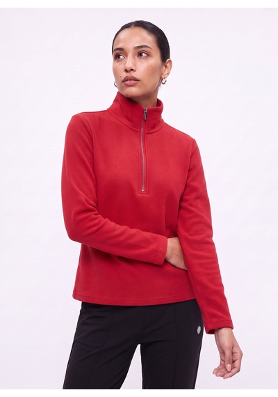 Discovery Expedition D6wl-swt3563 Kırmızı Kadın Sweatshirt