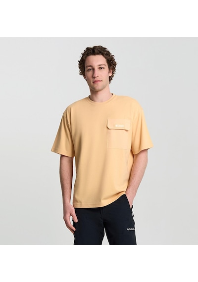 Columbia Cs0376 Csc M Heritage Erkek T-shirt-29994 Kahverengi