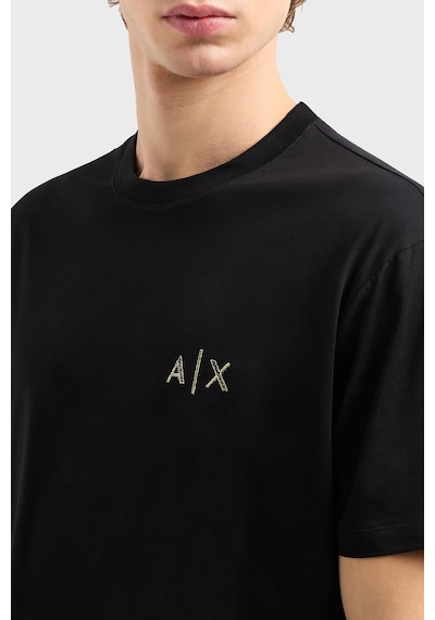 Armani Exchange Erkek T Shirt Xm000327 Af10364 Uc001 Siyah Siyah