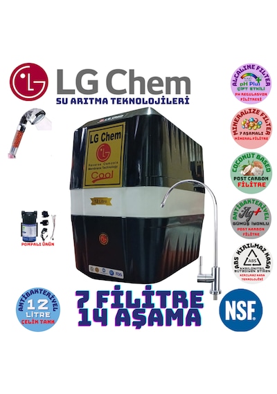 Lg Chem Cool Syh Byz 12 Lt 7fl 14 Aşama Pompalı Su Arıtma Cihazı