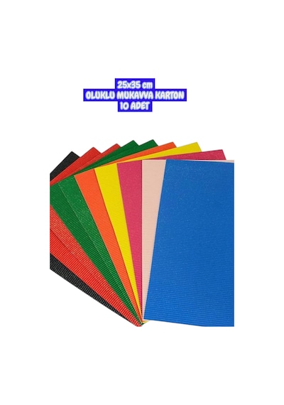 25x35 Cm Oluklu Mukavva Karton 10 Adet 160 Gr