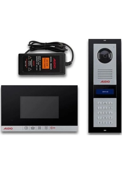 Audio 3002 19 Daire Görüntülü Şifreli 4.3'' Diafon Sistemi