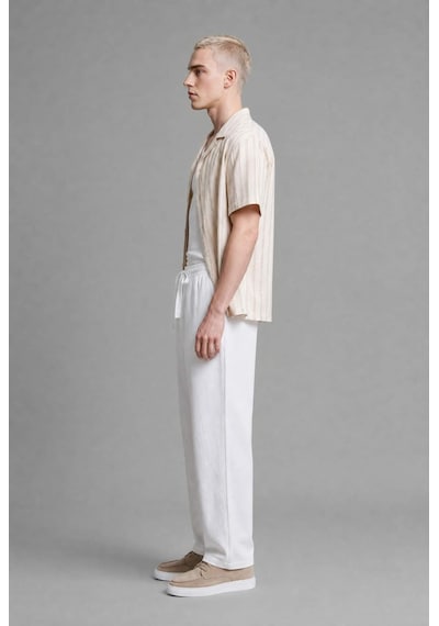 Defacto Premium Wide Leg Pantolon G0855ax26smwt34 Beyaz-wt34