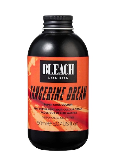Bleach London Tangerine Dream Super Cool Colour 150 Ml Vegan, Geçici Turuncu Saç Rengi