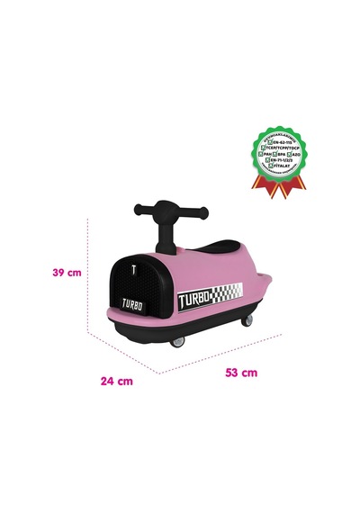 İLK ARABAM TURBO BİNGİT ARABA - PEMBE