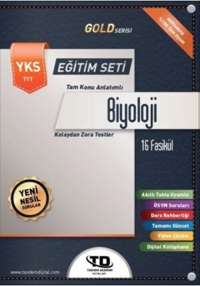 Tyt Biyoloji Konu Anlatımlı Fasikül Eğitim Seti