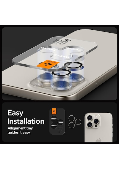 İphone 17 Pro/pro Max / 16 Pro/16 Pro Max / 15 Pro/15 Pro Max İle Uyumlu Kamera Lens Koruyucu Cam Kolay Kurulum Glas.tr Ez Fit Optik Pro 2 Adet Natural Titanium - Agl07163 İphone 17 Pro/pro Max / 16 Pro/16 Pro Max / 15 Pro/15 Pro Max İle Uyumlu Kamera Lens Koruyucu Cam Kolay Kurulum Glas.tr Ez Fit Optik Pro 2 Adet Natural Titanium - Agl07163
