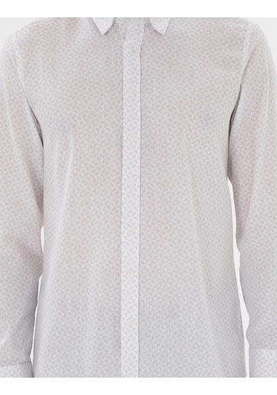 Pierre Cardin Erkek Gri Gömlek Desenli 50301557-vr024 Gri
