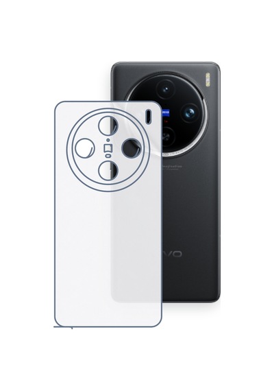 Schitec Vıvo X100s Pro Uyumlu Arka Yüzey Hidrojel Koruyucu Film