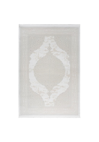 Badelya Home Krem Ekru 7101 Modern Doğal Taban Saçaklı Salon Koridor Mutfak Çocuk Oturma Odası Halı Yolluk 7101krem-ekru