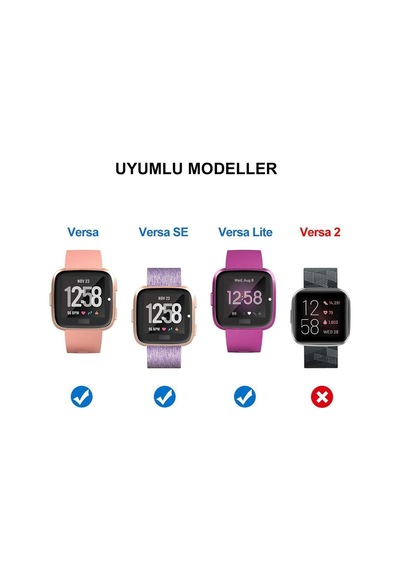 Fitbit Versa Ekran Koruyucu Nano Esnek Cam