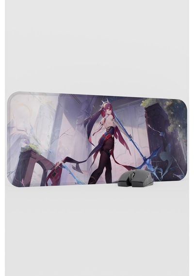 Rosaria Genshin Impact Anime Oyuncu V2 - 70x30 Xl Gaming Mouse Pad Fare Altlığı