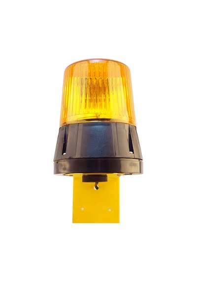 Mesan Ø110 İkaz Lamba Döner Buzzer L Montaj Turuncu 220vac Ms 899.3.220vac