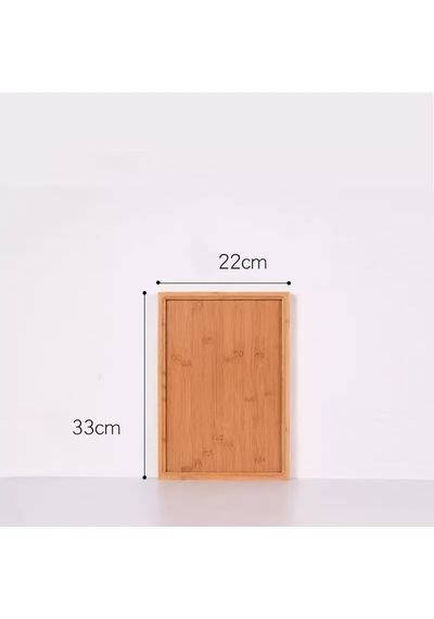 Tedar Bambu Çok Amaçlı Düzenleyici Sunum Tepsisi 33 Cm X 22 Cm Royaleks-81287 Najmaddin 6411267