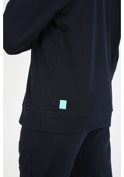Esqudo Skull Erkek Sweatshirt ESWTP0001 Lacivert