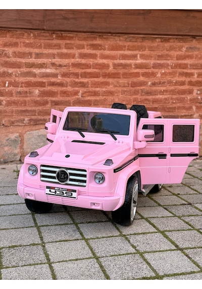 Mercedes Brabus İsmeözel Plaka Akülü Araba 1-6 Yaş Kumandalı Pembe