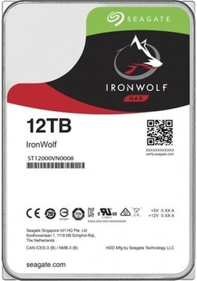 Seagate 3.5 12tb 256m Iw St12000vn0008 Harddisk