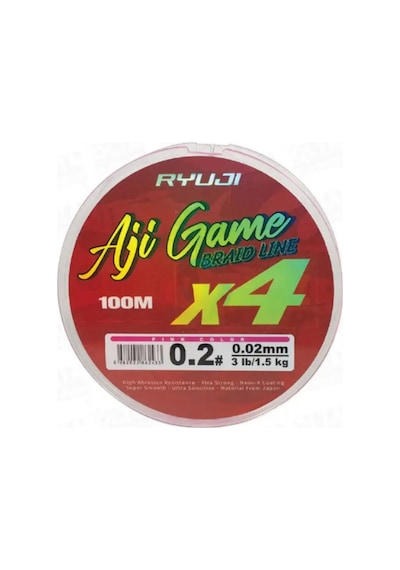 Aji Game 4x 100 Mt Pink İp Misina
