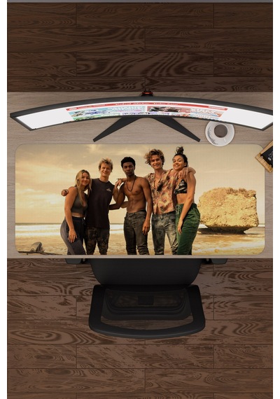 Outer Banks V4 90x40 Xxl Gaming Kauçuk Kaymaz Taban Mouse Pad Fare Altlığı