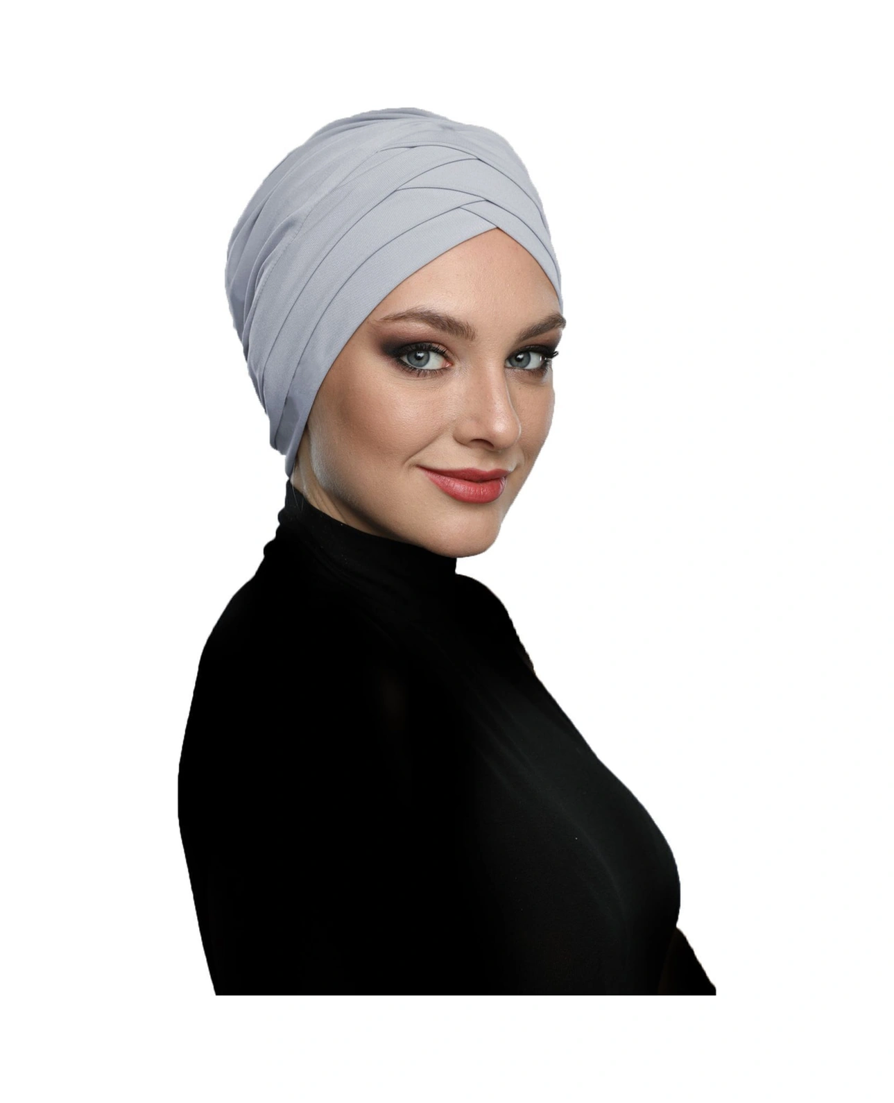 Elysianfidan Üç Bantlı Açık Gri Hazır Türban Tesettür Havuz Bonesi Açık Gri Elysianfidan Üç Bantlı Açık Gri Hazır Türban Tesettür Havuz Bonesi Açık Gri