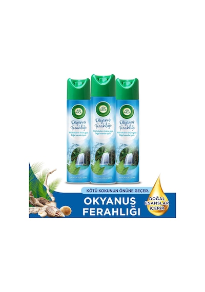 Aerosol Okyanus Ferahlığı 3x300 Ml