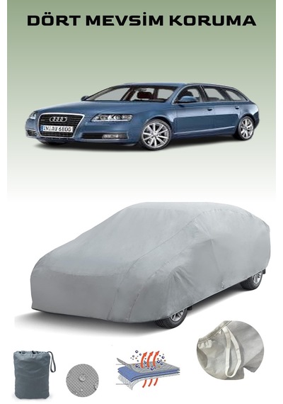 Audı A6 Avant 2008 - 2011 Araba Brandası Oto Branda Gri