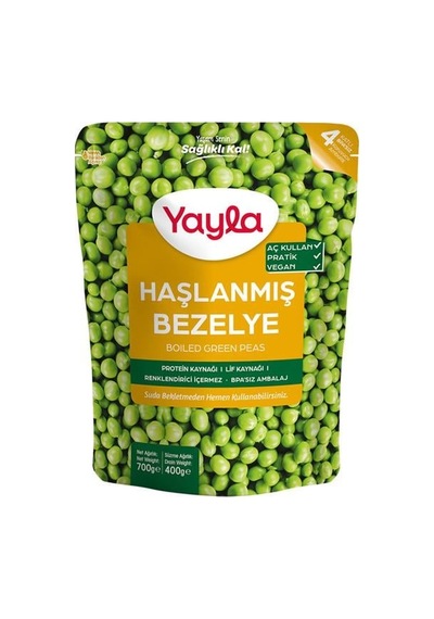 Haşlanmış Bezelye 700gr