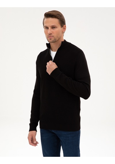 Pierre Cardin Erkek Siyah Kazak /triko 50317397-vr046 Siyah