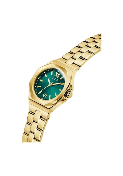 Guess Gugw0873l2 Yeşil Kadran Altın Kaplama Kadın Kol Saati Altın