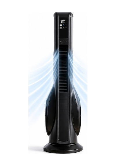 Smart Akıllı Turbo Fan Auhma Led Ekranlı Kumandalı 90 Hareketli Serinletici Soğutucu Vantilatör Smart Akıllı Turbo Fan Auhma Led Ekranlı Kumandalı 90 Hareketli Serinletici Soğutucu Vantilatör