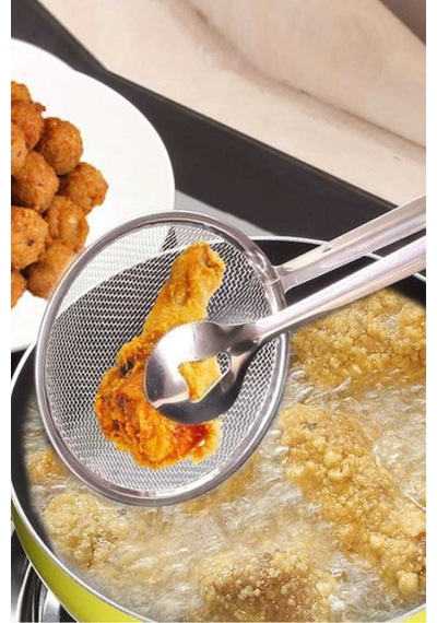 Süzgeçli Maşa Metal Beyaz Diğer