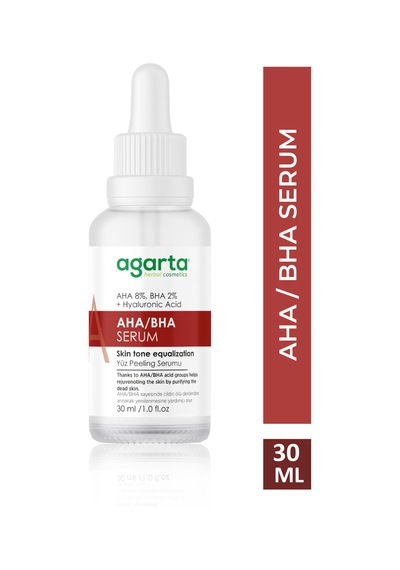 Agarta AHA & BHA Cilt Tonu Eşitleyici Kırmızı Peeling Etkili Serum 30 ML