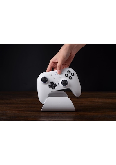 8bitdo Pro Controller Ultimate 2 Bluetooth Beyaz Switch 2 Ve Windows Uyumlu, Şarj Dock Tmr Joystick
