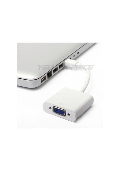 Mini Displayport To Vga Çevirici Apple Uyumlu MacBook - Thunderbolt To Vga Bst (242143132)