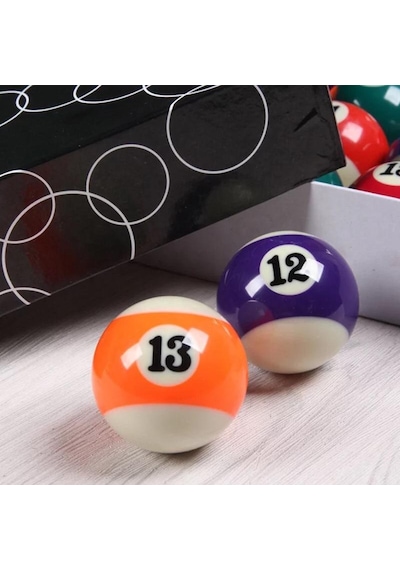 Bilardo Amerikan Topu Amerikan Bilardo Top Takımı Plastik Üçgen